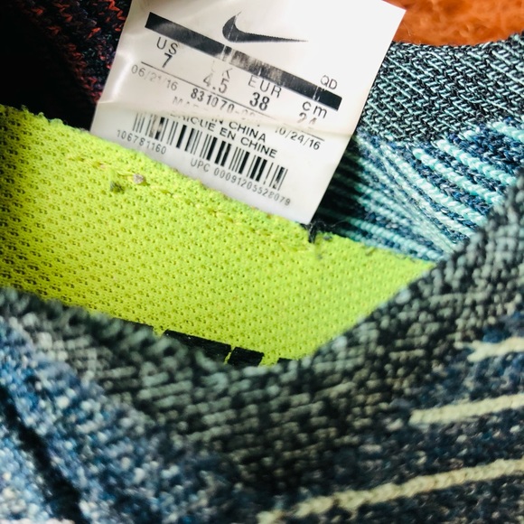 Nike Free RN Flyknit Women's size 7 - Picture 5 of 8